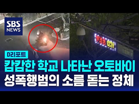 귀가 여성 납치 성폭행한 중학생 오토바이 훔쳐 범행 SBS D리포트 