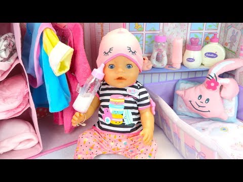 Куклы Пупсики Бебибон Алиса Упрямится Новая Пижама Игрушки для девочек 