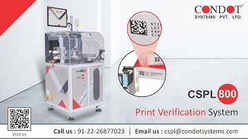 CSPL-800 Print & Verification System_Pharma Serialization_Serialization Solution for Track and Trace