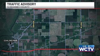 Suwannee County Sheriff s Office Crews battle brush fires in Dowling Park area