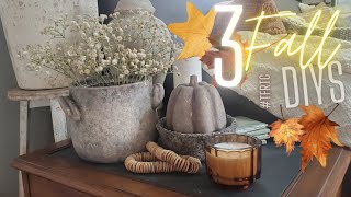 3 THRIFT FLIP FALL DECOR IDEAS #TFRTC