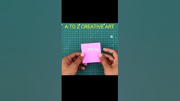 How To Make Origami Paper Toys - Magic Cube #shorts #youtubeshorts #shortsvideo #ytstudio