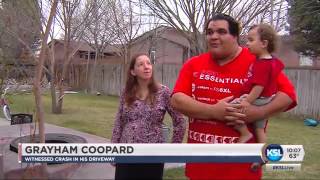 Police seek burglary suspect after wild chase
