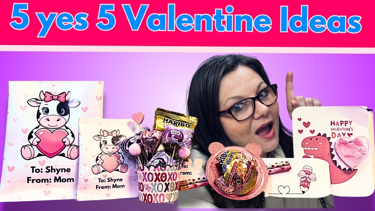 5 Last Minute Valentine DIY's! Dollar Tree/ ScanNCut/ & M1 Ultra