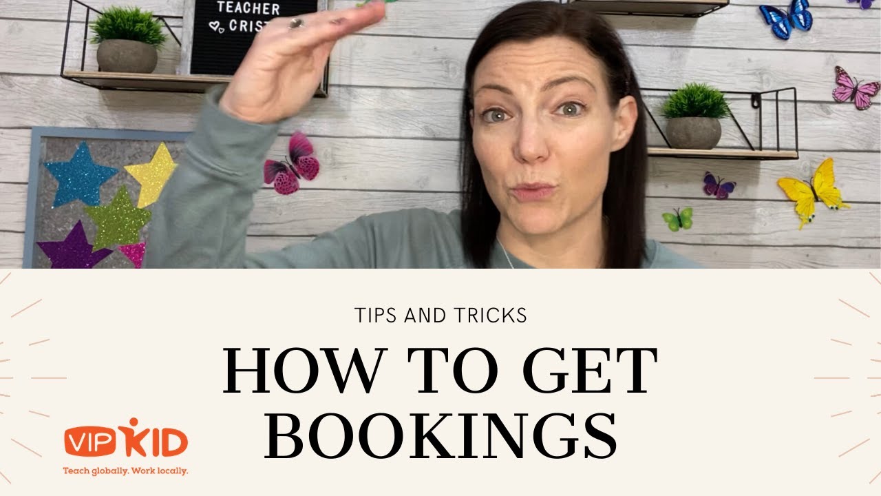 VIPKID BOOKINGS 2020 | How to Gain Bookings and Regular Students| Tips ...