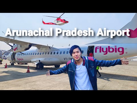 Video: Första flygningen landade i Arunachal Pradesh med 25 passagerare ombord