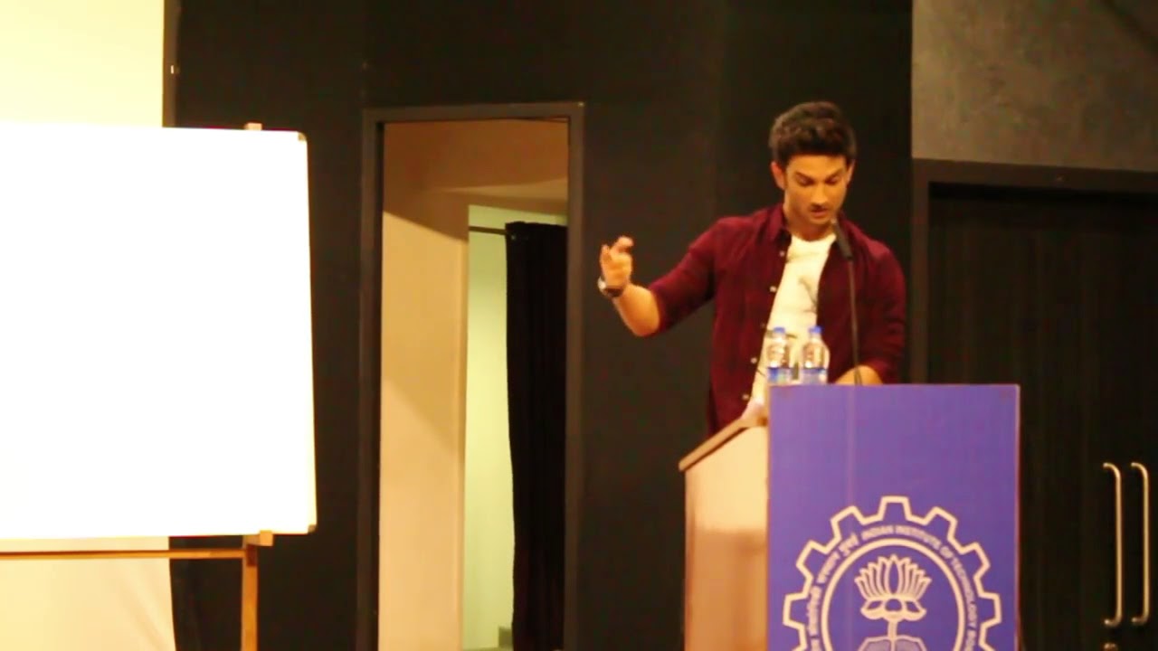 Sushant Singh Rajput: Speech at AVENUES 2016, SJMSOM IIT MUMBAI