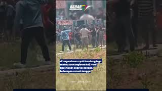 LAGI LAGI KARENA DEPRESI RUMAH TANGGA AYAH TEGA M3MBUNUH ANAKNYA  SENDIRI