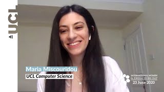 INWED 2020 | Maria Miscouridou, UCL Computer Science