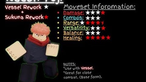 [[SKILL BUILDER]] Jujutsu Shenanigans Vessel Rework!