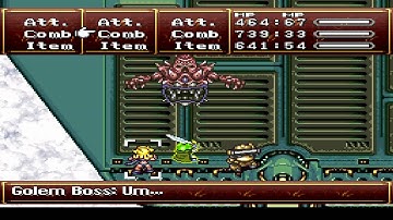Chrono Trigger Boss #21 Golem Boss