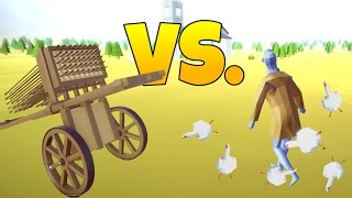 Hwacha Vs. Pooping Chicken Man! - Totally Accurate Battle Simulator Gameplay - TABS Game screenshot 3