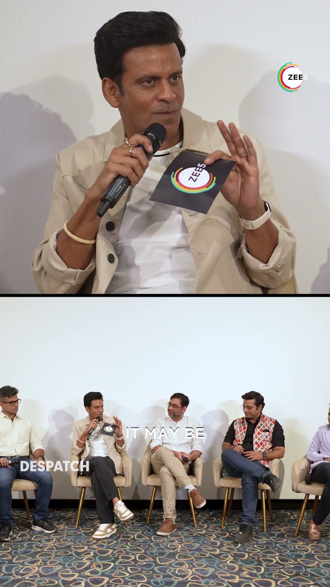 Manoj Bajpayee : Crime Reporters Don't Look At The Clock | Despatch | #ZEE5 | #Shorts