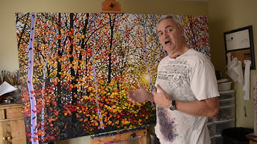 Putting the Finishing Touches on a Painting