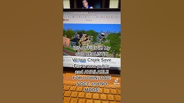 MY REALISTIC WILLOW CREEK SAVE FILE W/ NOCC! #sims #sims4 #thesims #sims4build #gaming #ts4