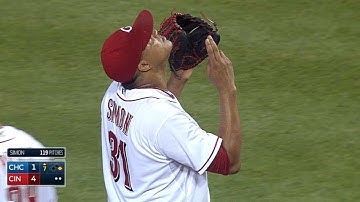 CHC@CIN: Simon fans eight, earns win No. 12 vs. Cubs