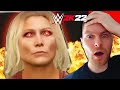 Beth Phoenix went CRAZY!! WWE 2K22 MyRise