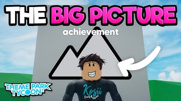 Hoe ontgrendel je DECALS in Theme Park Tycoon 2! 🖼️ (Big Picture Achievement)