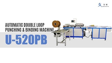 520PB AUTOMATIC DOUBLE LOOP CALENDAR BINDING MACHINE
