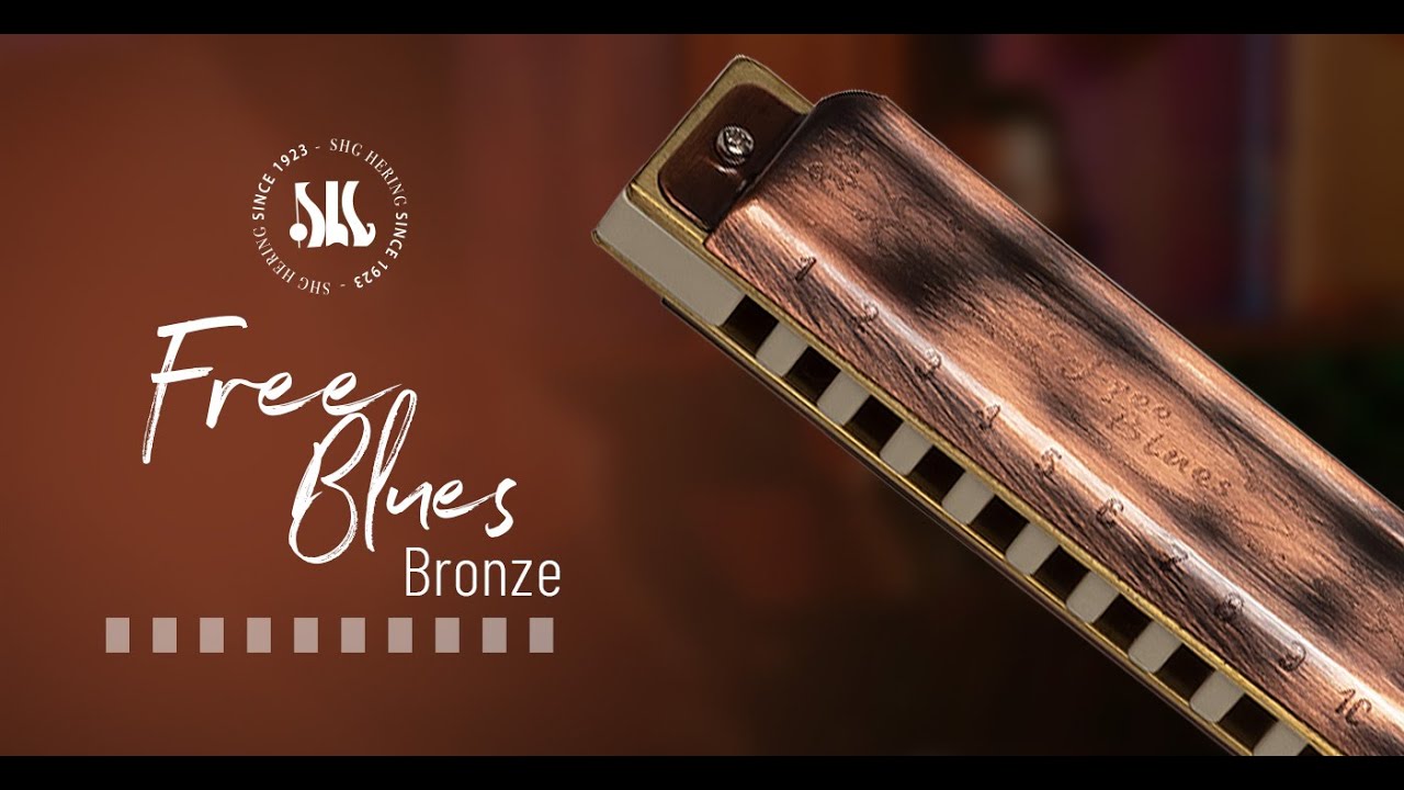 FREE BLUES BRONZE | DIATIONIC HARMONICA | SHG HERING