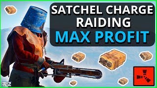 Making PROFIT From A BIG Satchel RAID!! Rust Solo Survival Gameplay Part 3