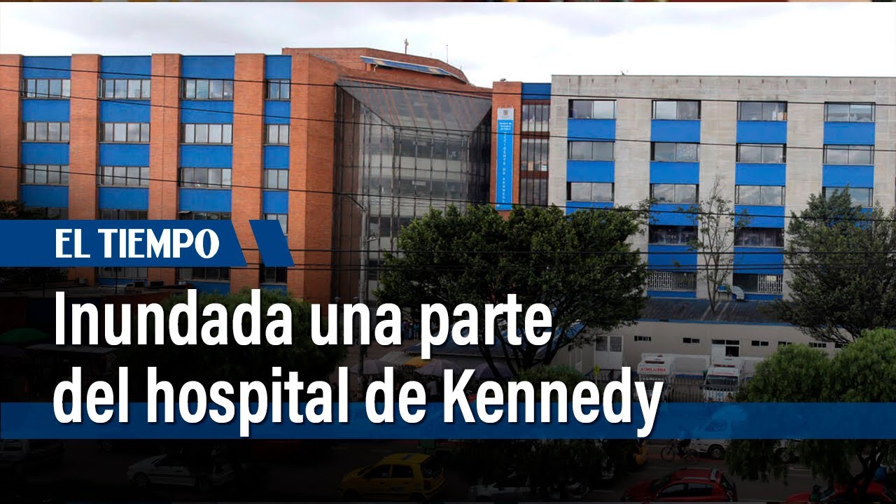 Inundada una parte del hospital de Kennedy a causa de un tubo El