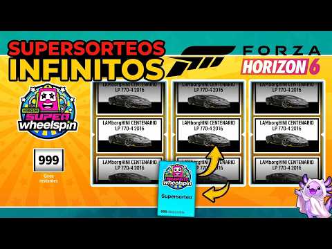 🔥SUPERSORTEOS INFINITOS🔥 Forza Horizon 6 #fh6