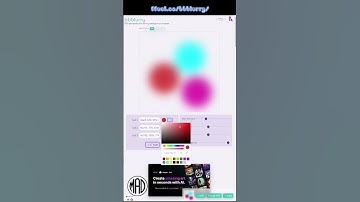 SVG Generator For Blurry Background Shapes