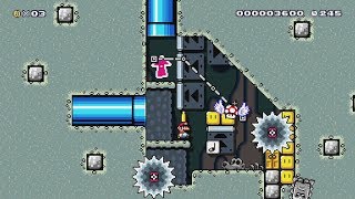 The Brain is Confusing by JustSuper - Super Mario Maker 2