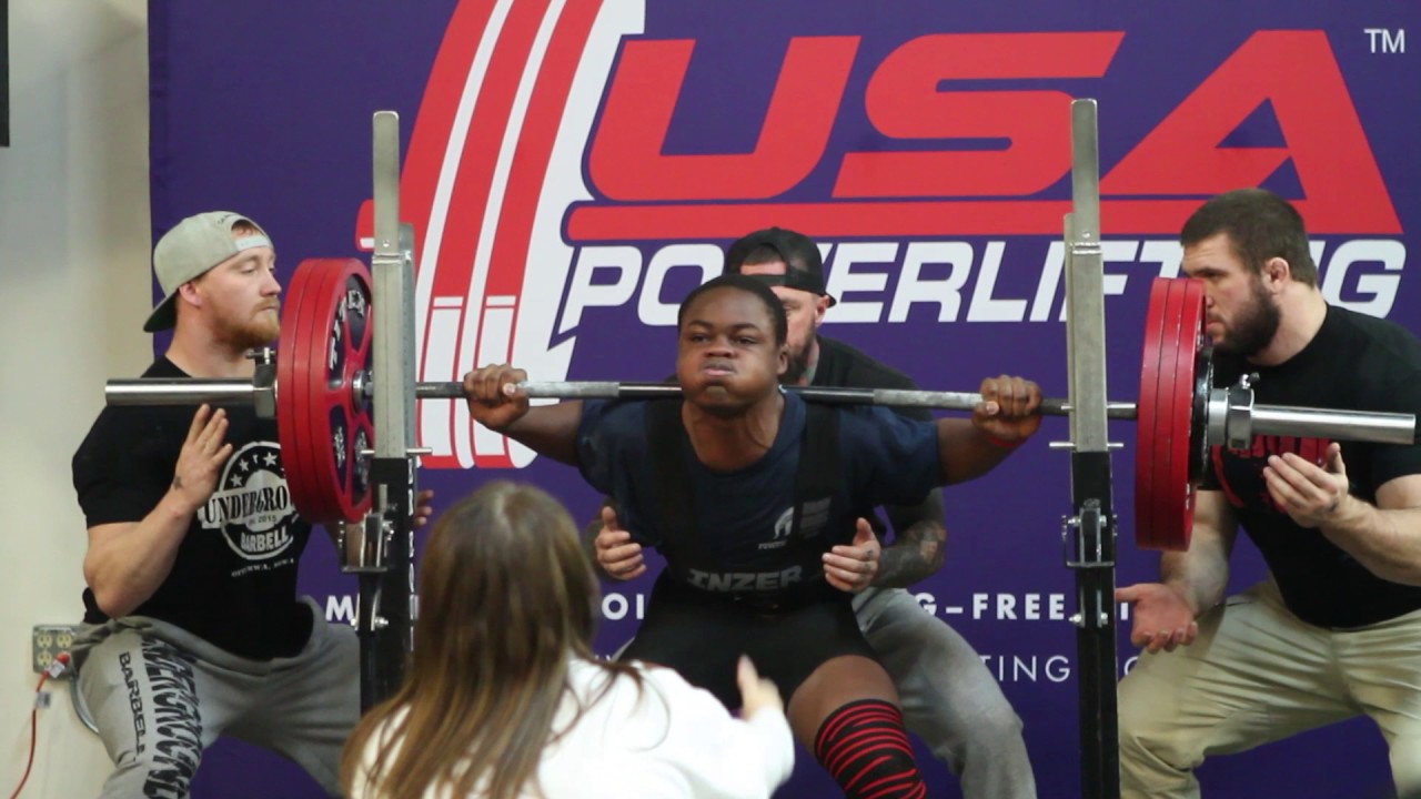 Powerlifting Des Moines Open Metro Classic 1 21 17 YouTube