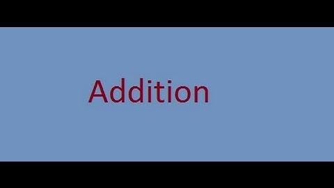 Adding Two Numbers in C Sharp