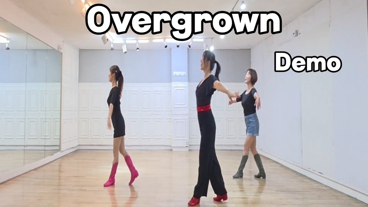 Overgrown (WDM25) - Line Dance (Demo) | Intermediate | Fred Whitehouse 