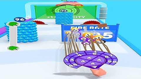 Racket Run • All Levels Gameplay iOS, Android Walkthrough Gameplay (Part 4)