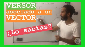 VERSOR asociado a un vector | CURSO de VECTORES Clase #9