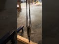 Installing bungees on Piper landing gear.