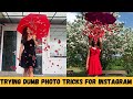 Testing DUMB PHOTO Tricks to go VIRAL on Instagram 😄