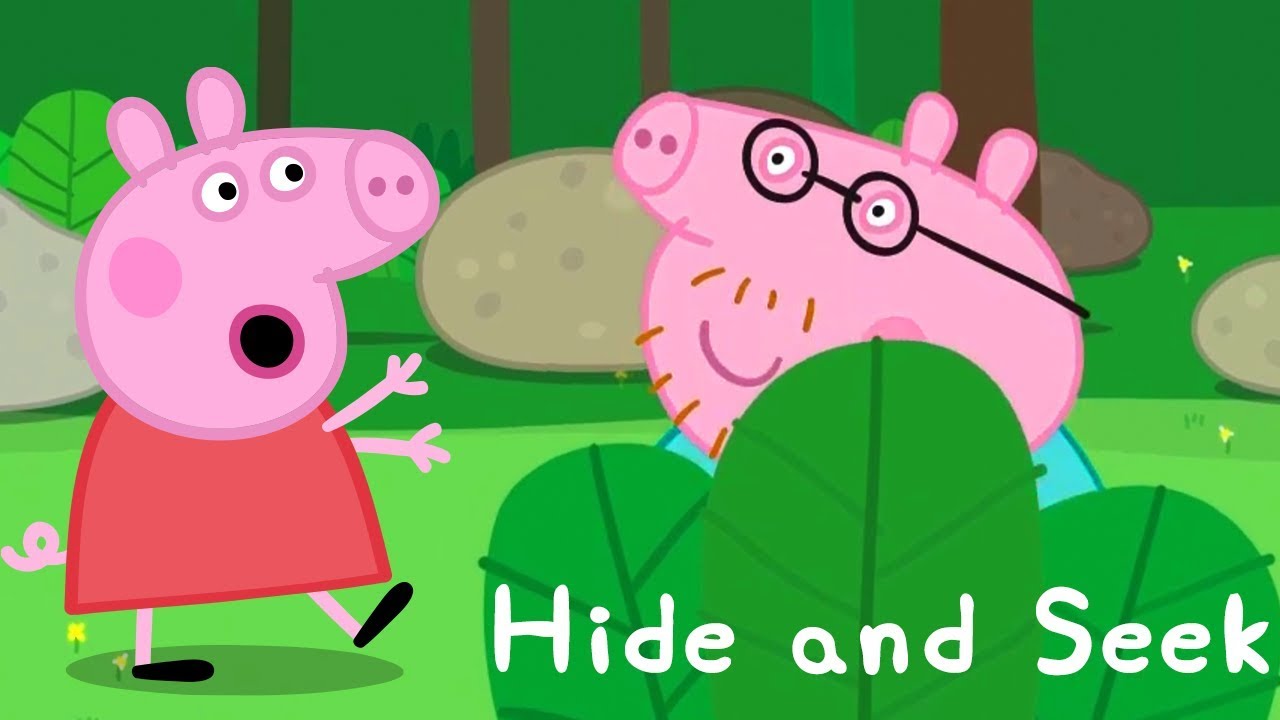 peppa pig hide and seek