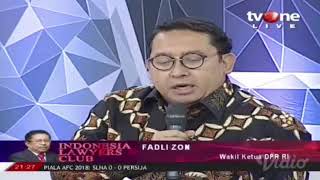 Download lagu WAOW !! FADLI ZON, POLISI TIDAK ADIL DALAM MEMBERANTAS AKUN HOAX~ILC 6 MARET 2018