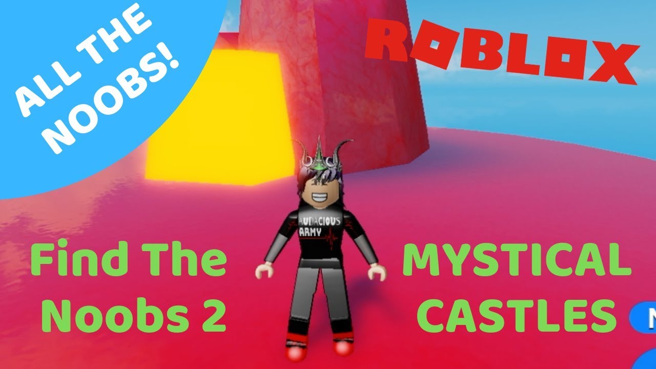 Find The Noobs 2 How To Find All Noobs In Mystical Castles I Met A Hot Anime Babe By Majin Tai - roblox find the noobs 2 ghost noob earn robux for free 2019