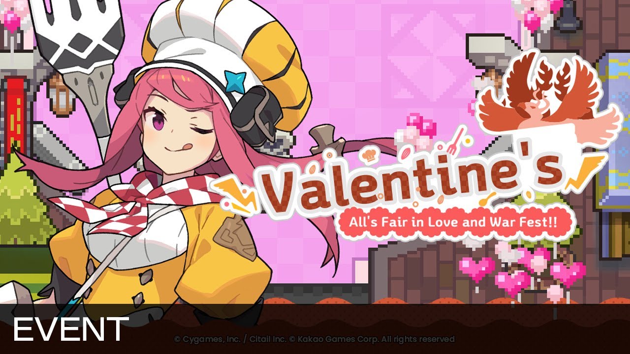 [World Flipper/EN] Event Story: Valentine's - All's Fair in Love and War Fest!!