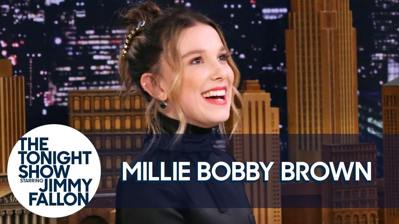 Missing: Millie Bobby Brown's British Accent on Tonight Show