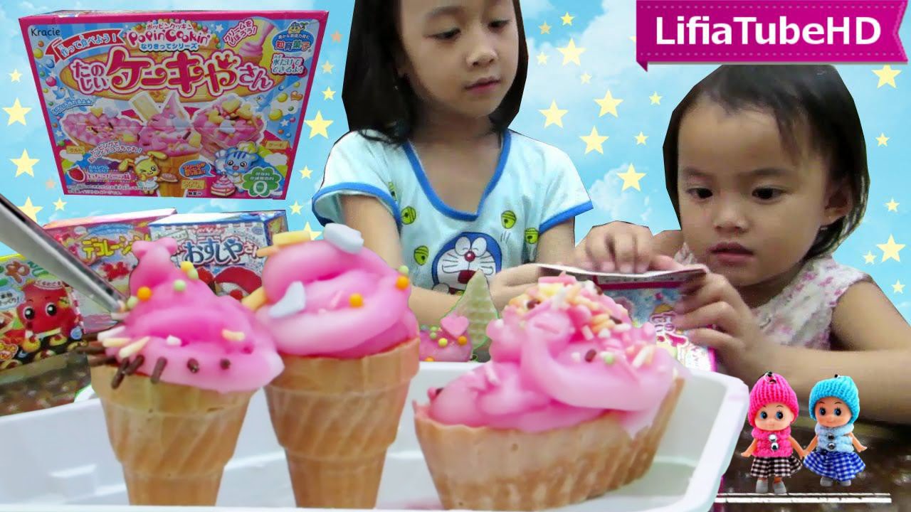 Es Krim Mainan Jepang - Kracie Popin Cookin Ice Cream 