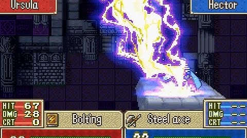 Fire Emblem 7 - Blazing Sword [Hector Hard Mode] Chapter 28 - Battle Before Dawn