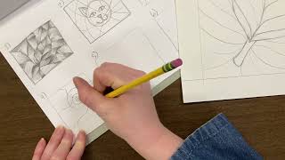 Shattered Values Drawing Lesson