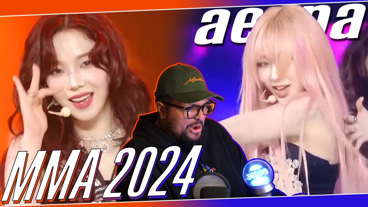 aespa 'MMA 2024' REACTION | GISELLE ONLY KNOWS HOT 🧎🏽‍♂️