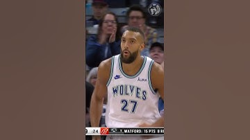 RUDY WITH THE SLAM‼️ #minnesota #timberwolves #nba #rudygobert