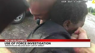 Akron police release statement after forceful arrest video is posted to social media