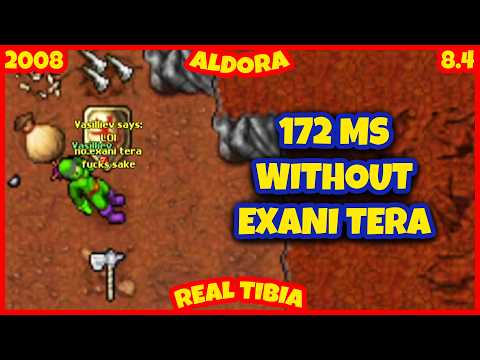 Imagine Hacking a 172 MS Without Exani Tera! (Aldora 2008 - RL Tibia 8.4) Vasilliev