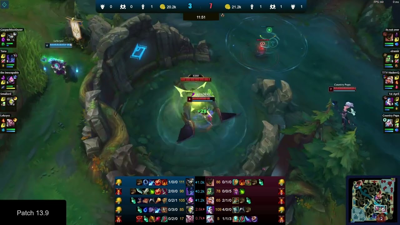 🔹Nemesis🔹[USE] Lekcy -VS- 🔸[IW] Elramir🔸HaderrQ - LoL Ranked Replay