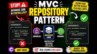 Repository Pattern in ASP.NET MVC | Real World Example | Hindi/Urdu